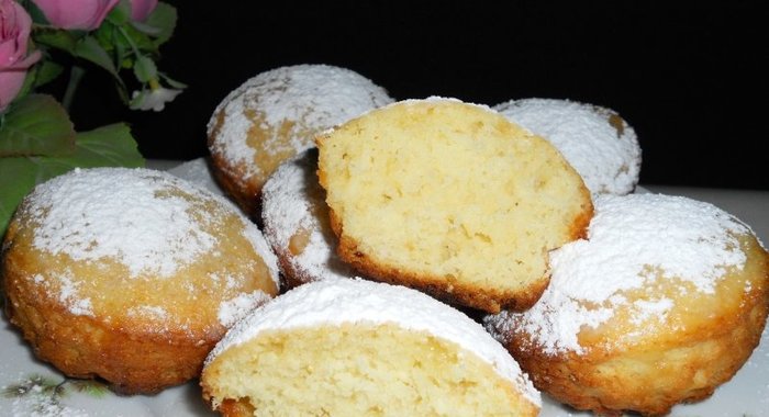 Творожные кексы