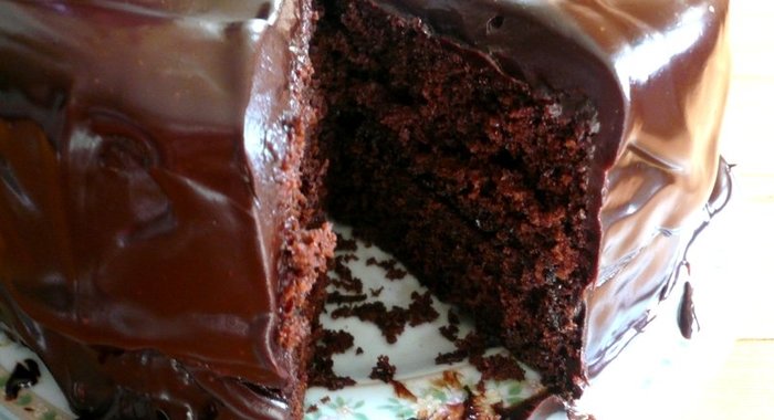 Шоколадный торт влюбленных