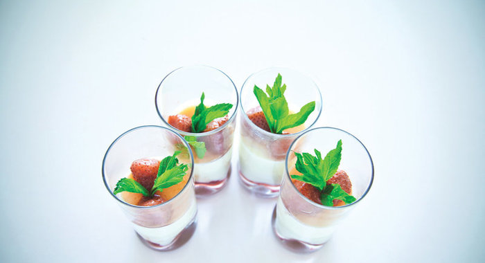 Домашняя панна-котта