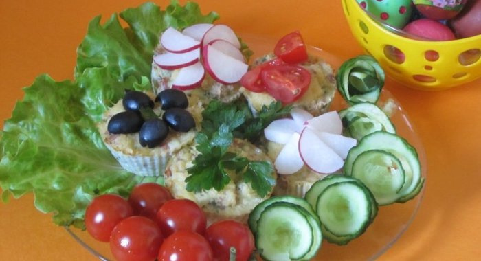 Картофельные маффины