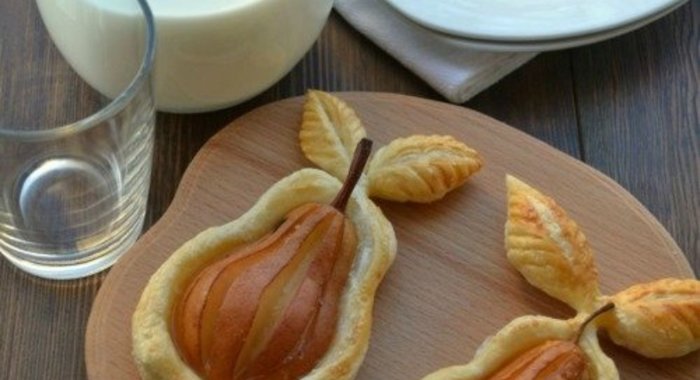 Груши в слойке