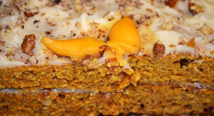 Южный морковный торт