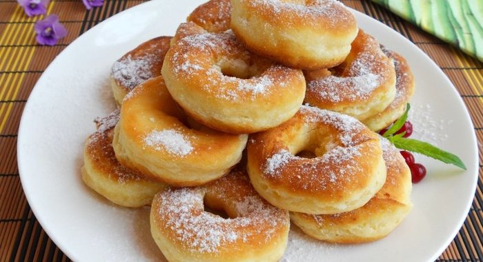 Пончики из плавленного сыра