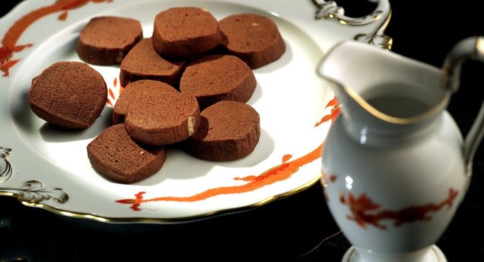 Шоколадно-апельсиновое печенье