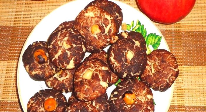 Шоколадно-кофейное печенье