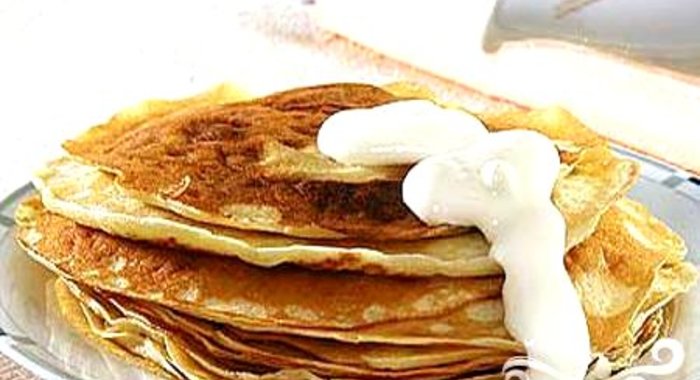 Блины манные