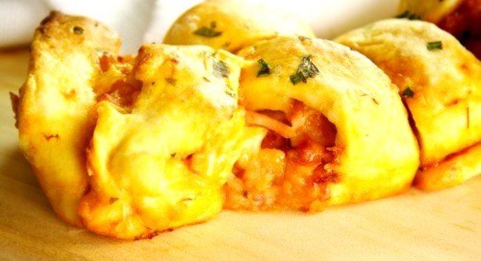 Батон фаршированный