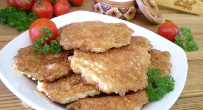 Вафли с фаршем в кляре