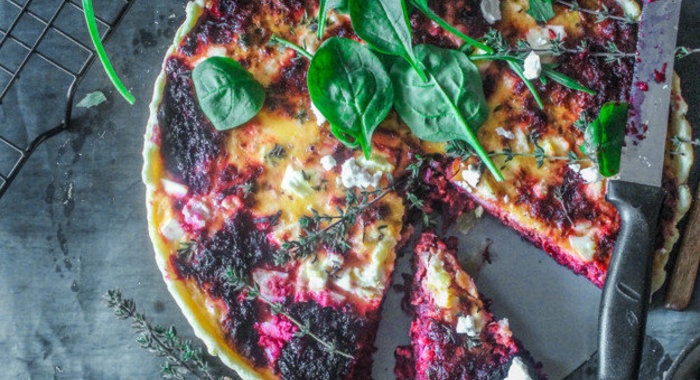 Свекольный пирог