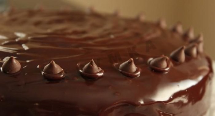 Шоколадно-свекольный торт