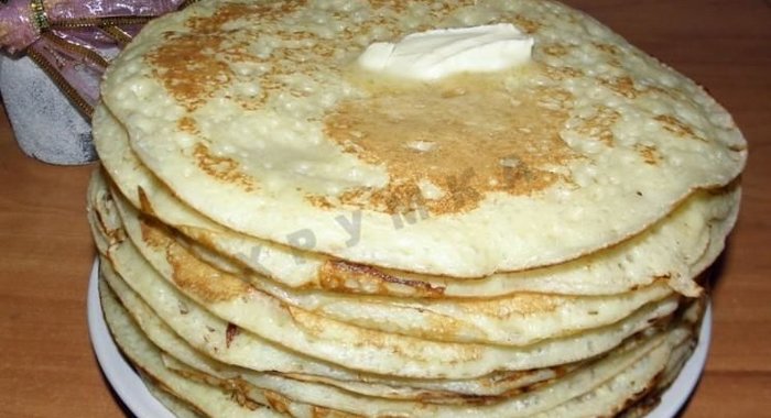 Блины дрожжевые Царские