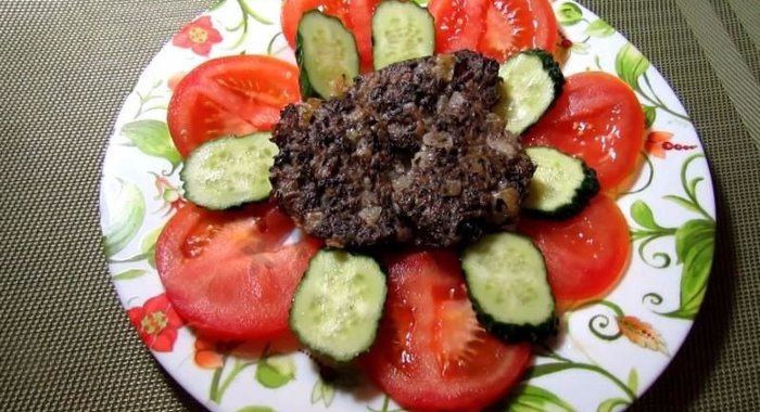 Грибные котлеты