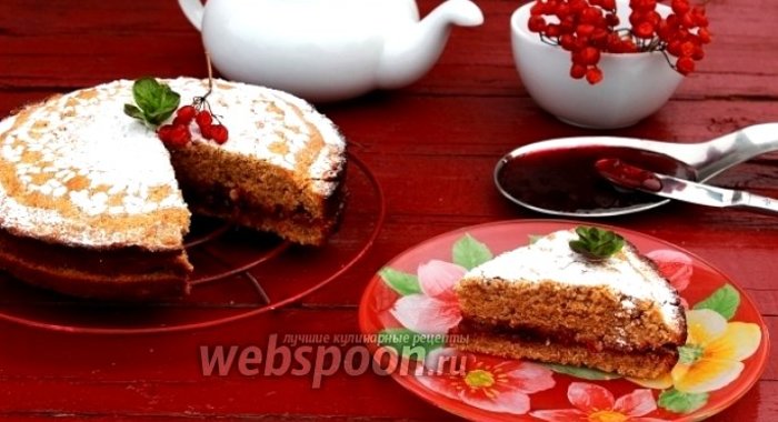 Тирольский гречневый пирог