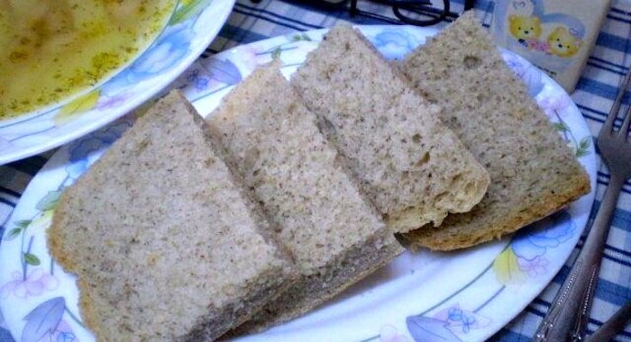 Хлеб с льняной клетчаткой