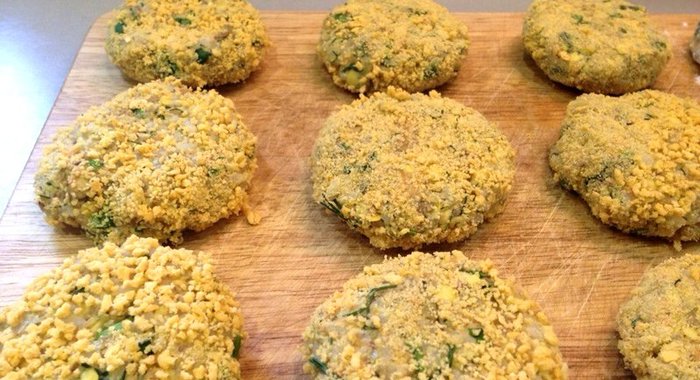 Котлеты из чечевицы и риса