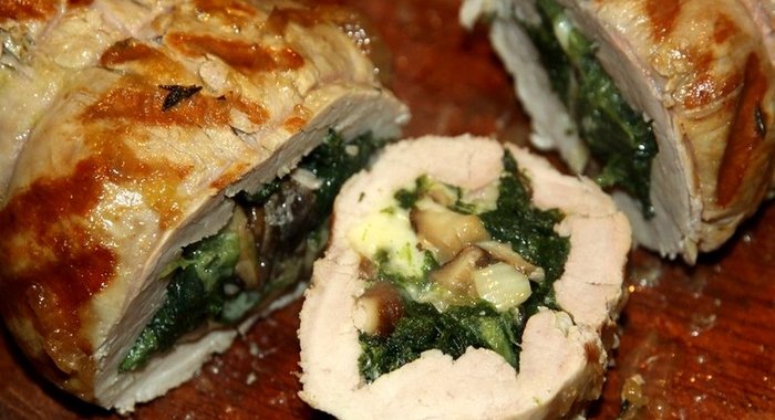 Рулет на сковороде