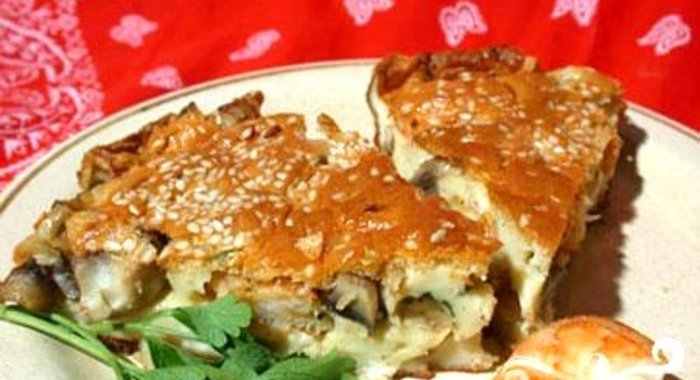 Клафути из креветок