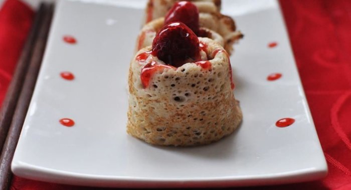 Блинчики дрожжевые тонкие (на опаре)