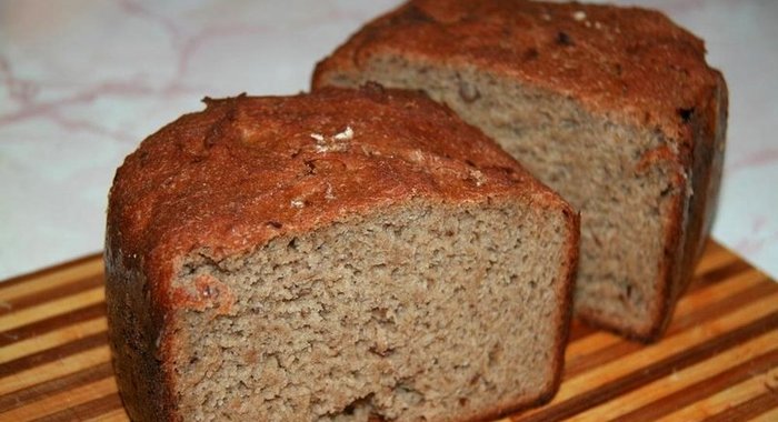 Гречишный хлеб в хлебопечке