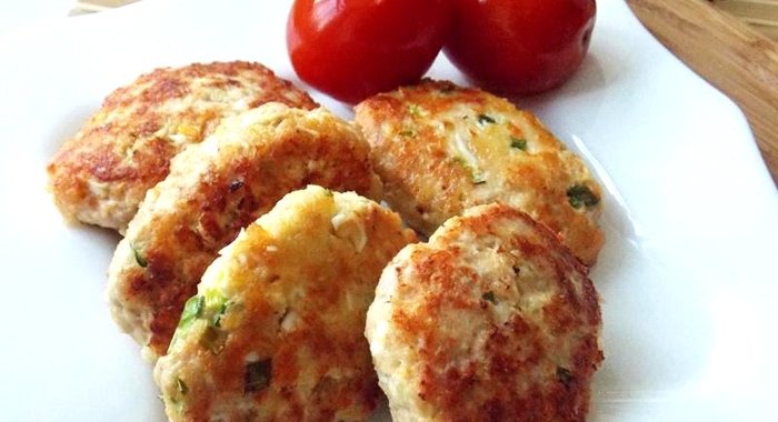 Котлеты из индейки с сыром