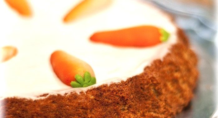 Творожно-морковный кекс