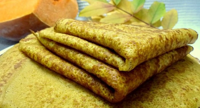 Тыквенные блины