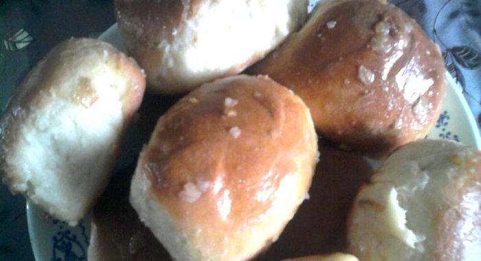 Балабушки с чесноком