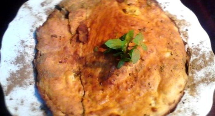 Банановый пирог с мороженным