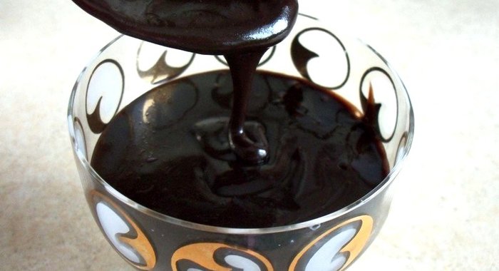 Шоколадная глазурь для тортов