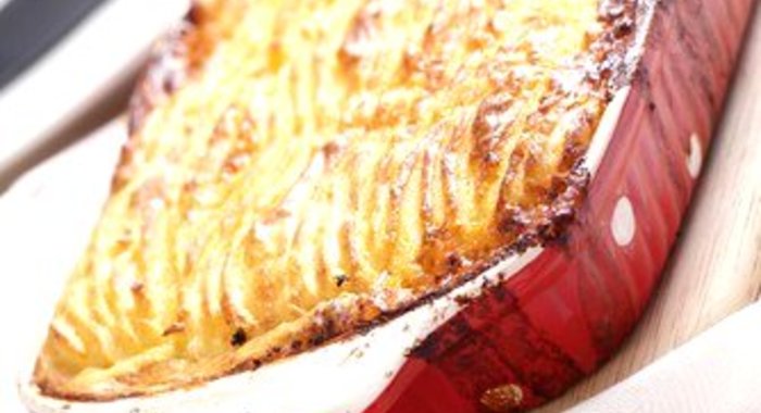 Запеканка из фасоли и картофеля