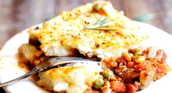 Пастуший пирог с говяжьим фаршем