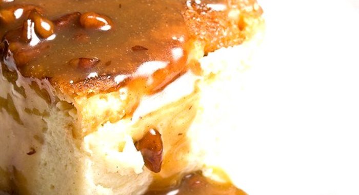 Хлебно-сливочный пудинг