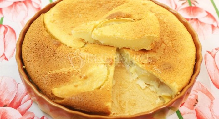 Вкусный пирог с яблоками