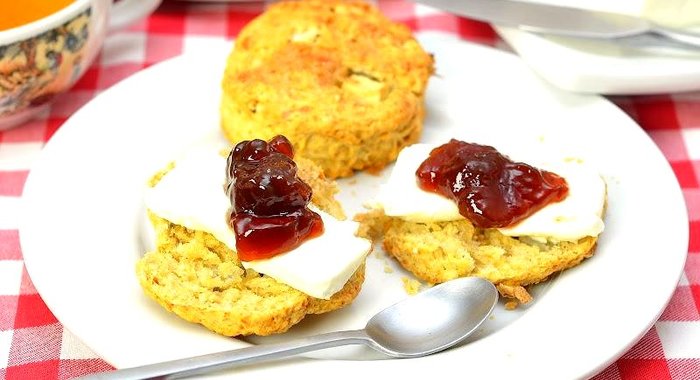 Яблочные сконы