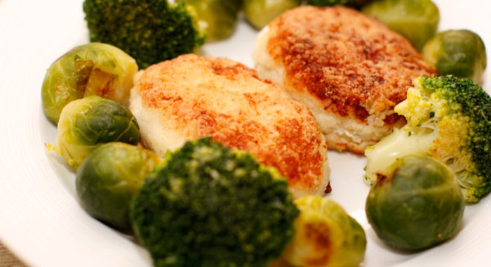 Котлеты из трески со сливками