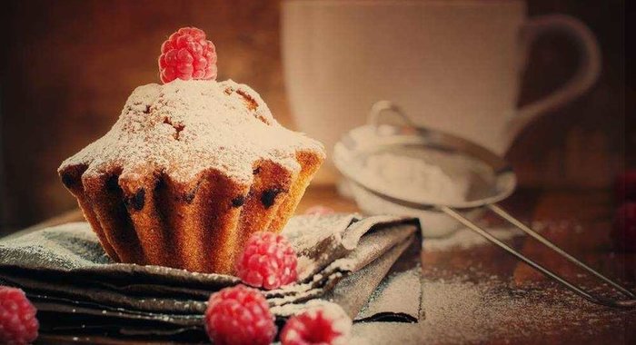 Творожные кексы за 30 минут