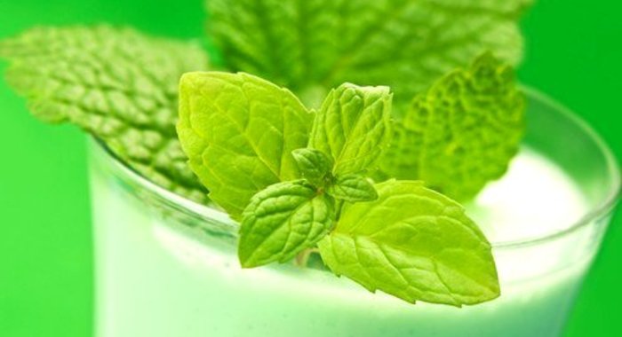 Мятный милкшейк