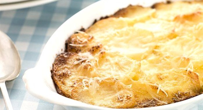 Картофельная запеканка с сыром