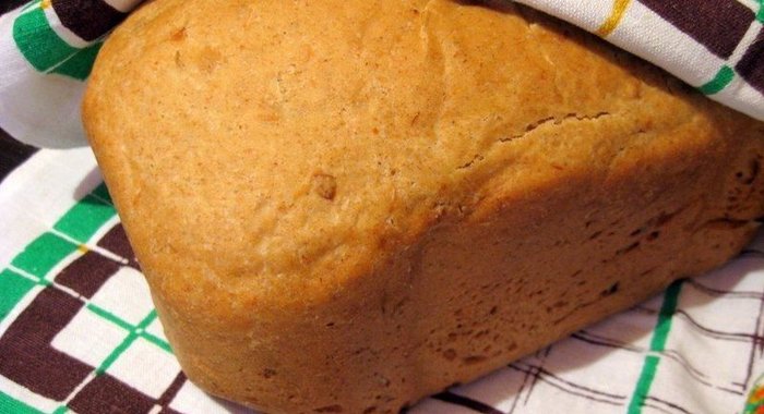 Луковый хлеб в хлебопечке