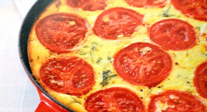 Запеканка с картофелем и помидорами