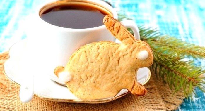 Пряное медовое печенье с манкой