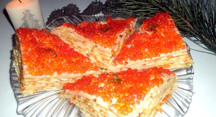 Блинный торт Простой