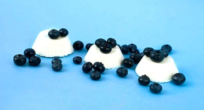 Кокосовая панна-котта (Веганская версия)