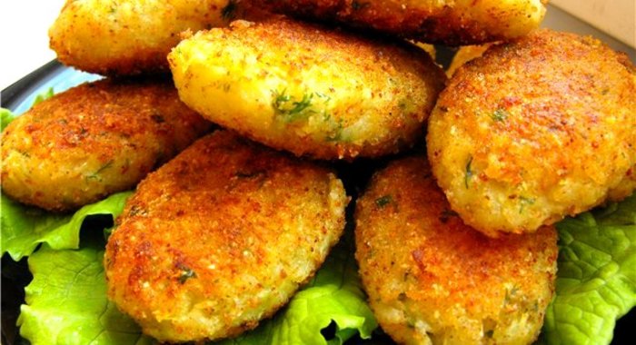 Вегетарианские котлеты из капусты