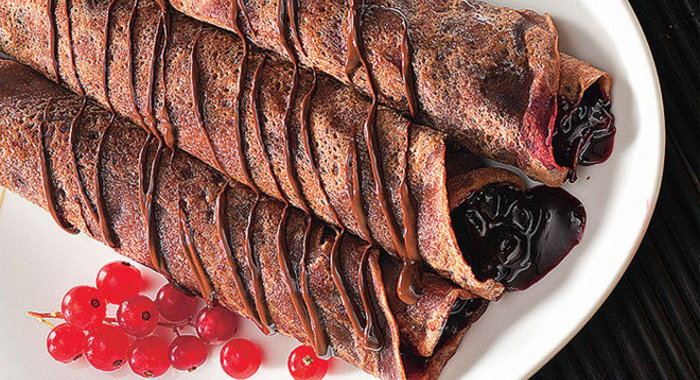 Шоколадные блинчики