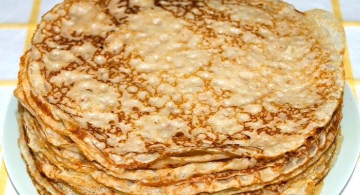 Блины из цельнозерновой муки