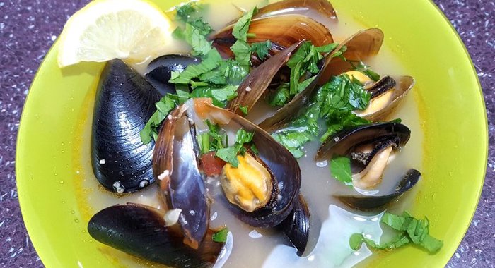 Суп с мидиями