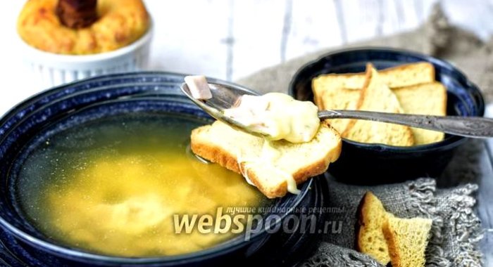 Чешский суп «Часничка»