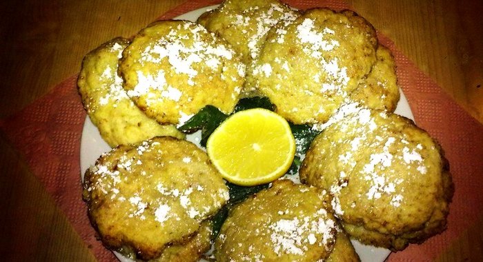 Творожно-лимонное печенье