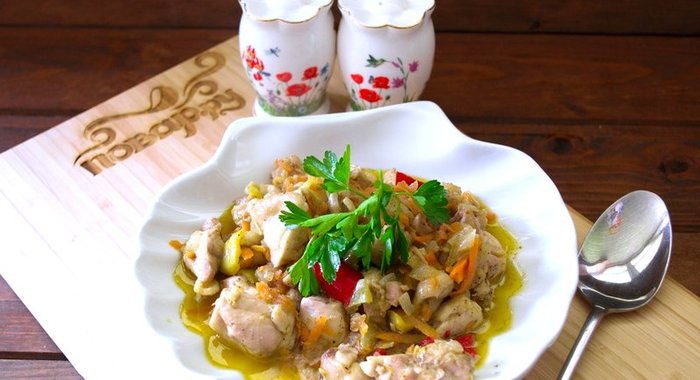 Рагу из курицы